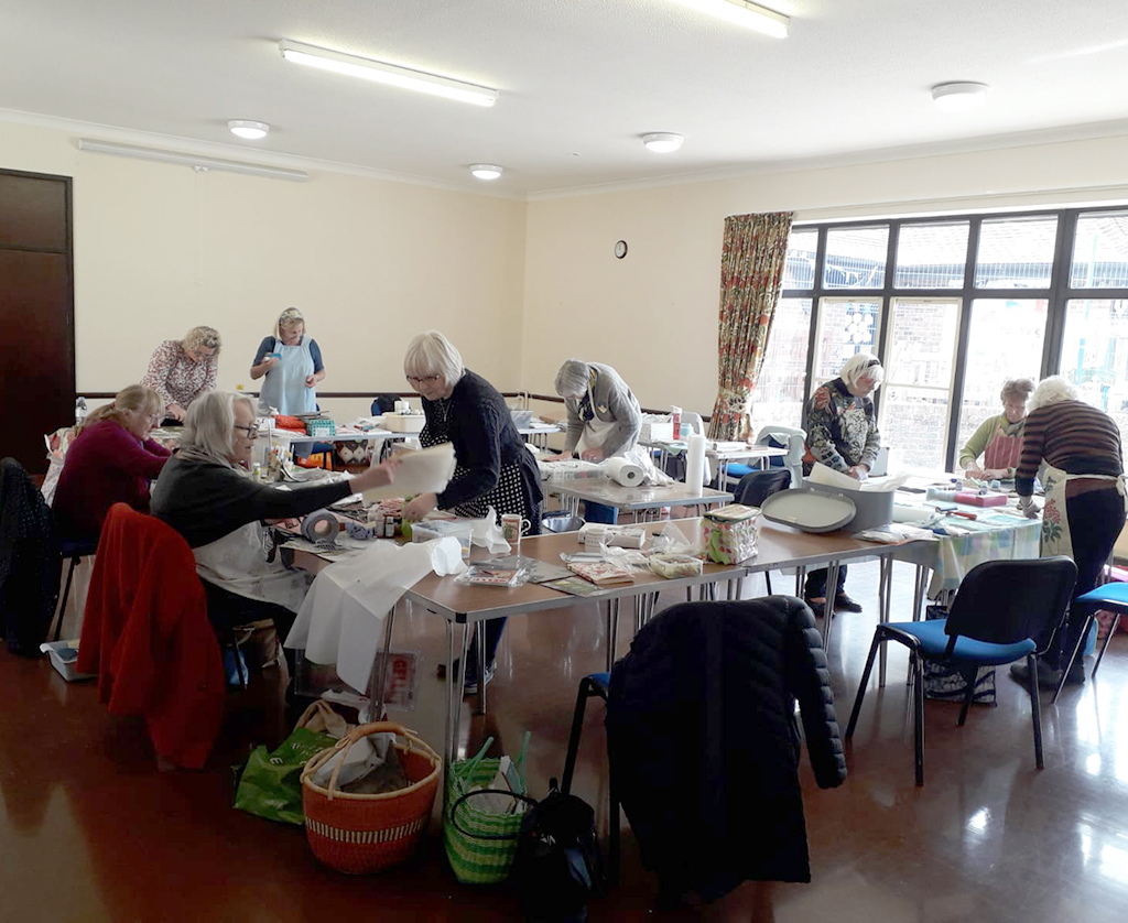 OTT members at work during the workshop